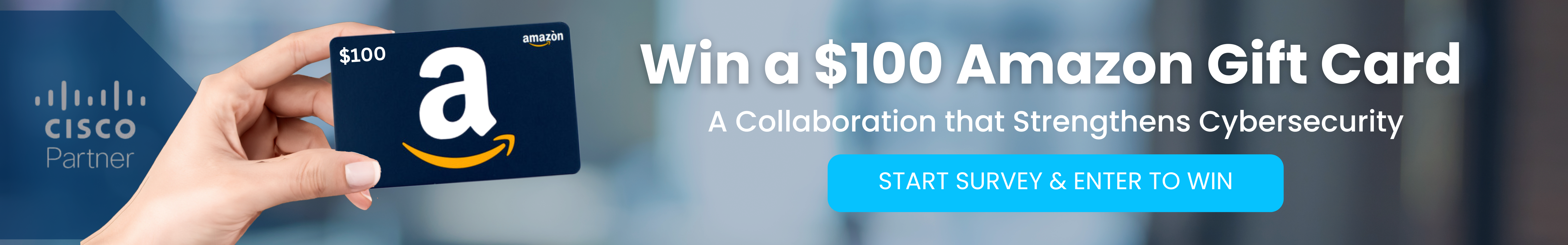 Win a $100 Amazon Gift Card - Start Survey & Enter to Win